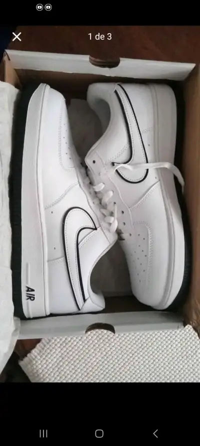Zapatillas blancas deportivas Nike - miniatura 2