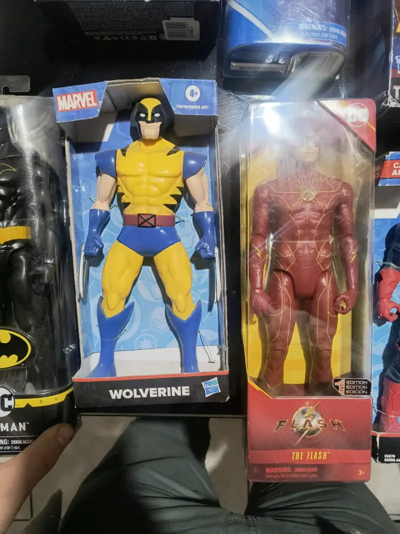Set de figuras de acción superheroes - 2