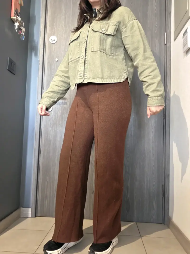 Pantalón Wide Leg forrado - 3