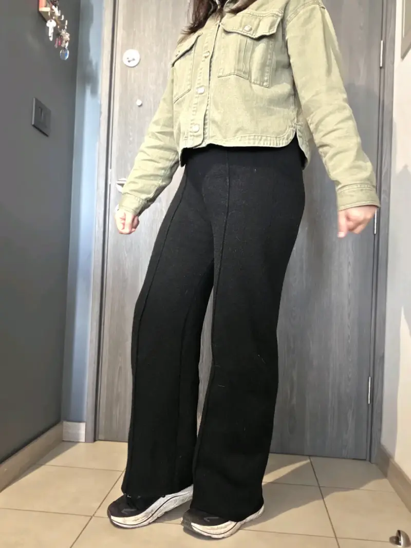 Pantalón Wide Leg forrado - 4