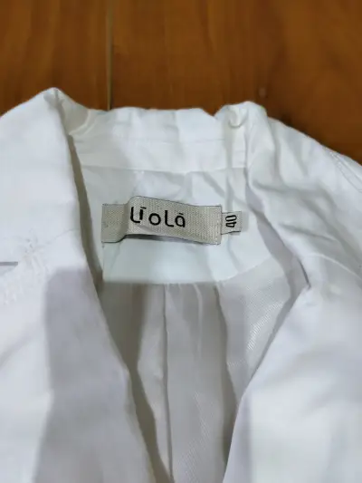 Blazer blanco con botones - miniatura 3