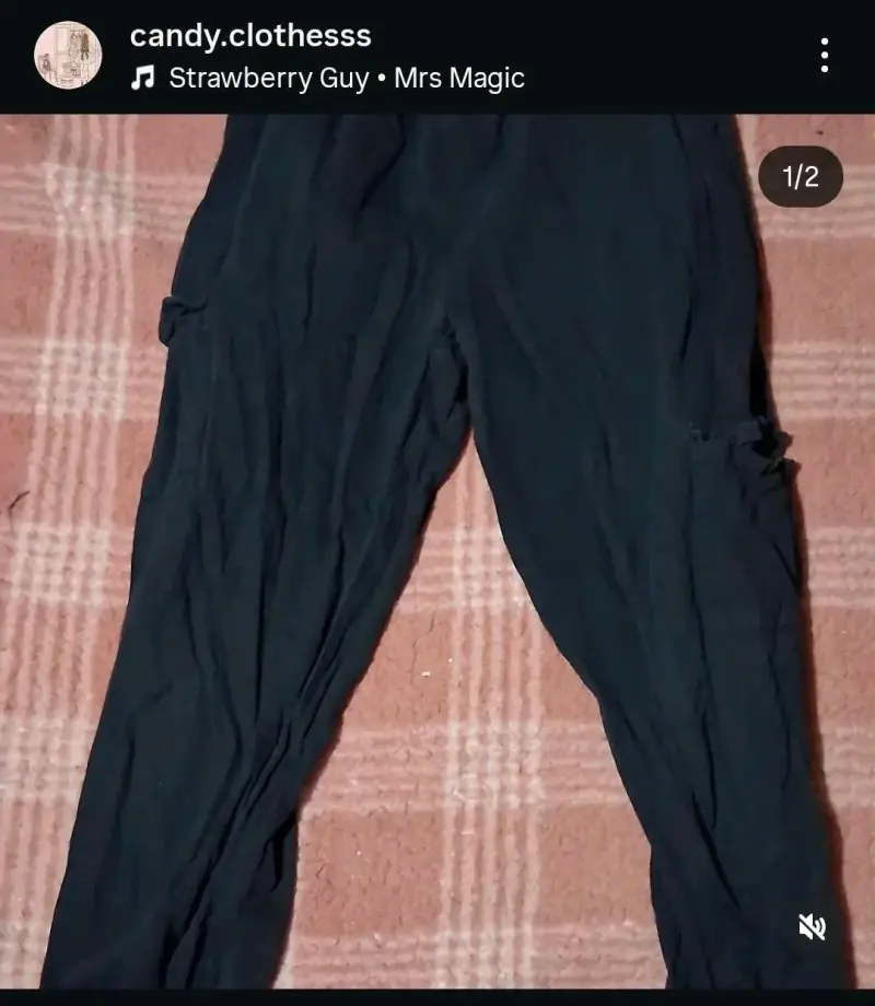 Pantalón negro casual
