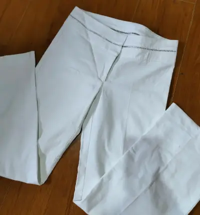 Pantalones blancos de hombre - miniatura 1
