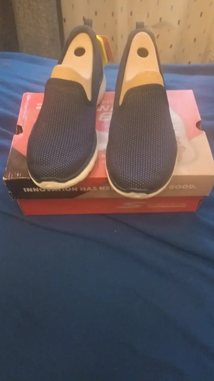 Zapatillas deportivas azul marino skechers - 1