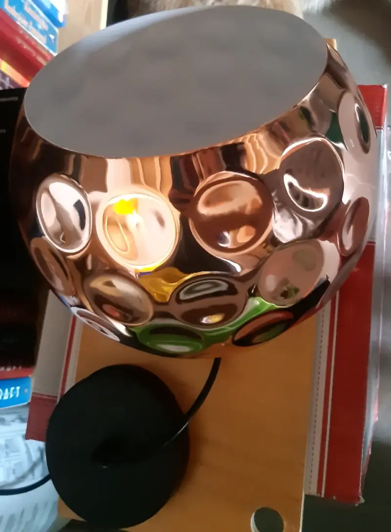 Lámpara colgante de diseño cobre - 5