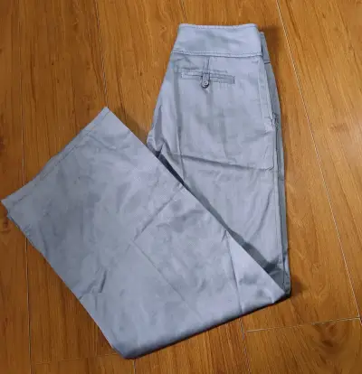 Pantalones gris amplio - miniatura 3