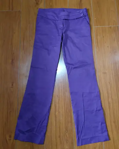 Pantalones morados casuales - miniatura 2