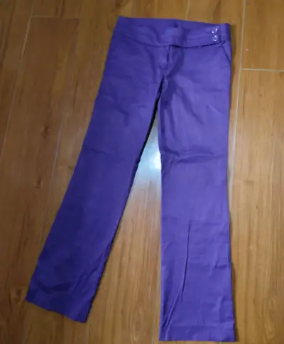 Pantalones morados casuales - miniatura 3