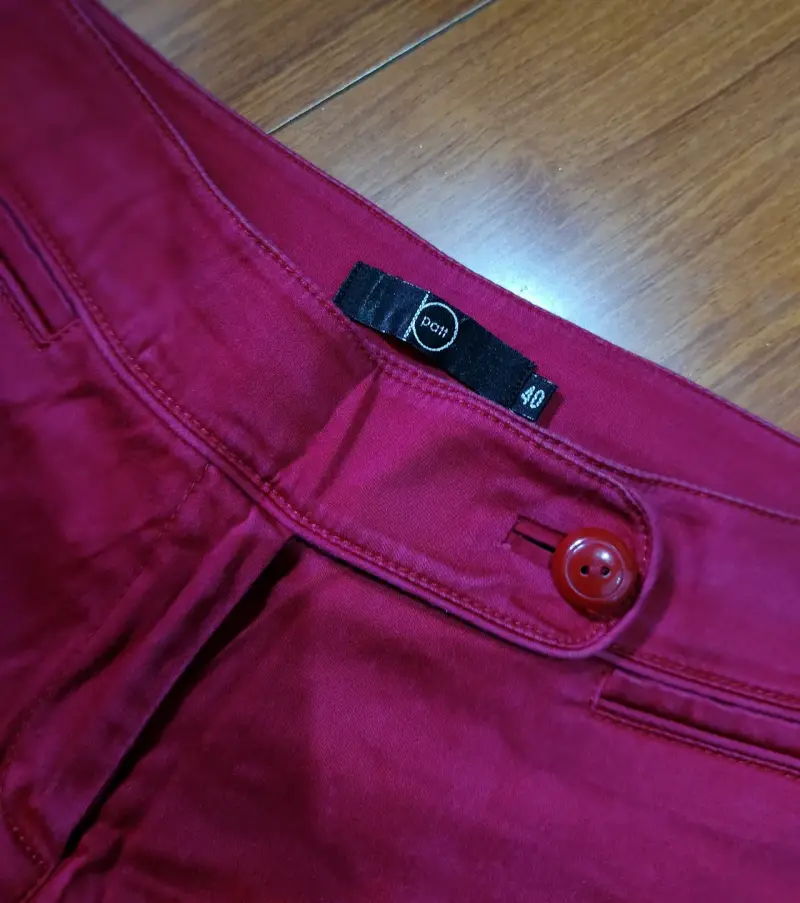 Pantalón fucsia de tiro alto - 3