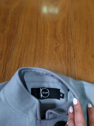 Chaqueta gris de mujer - miniatura 3