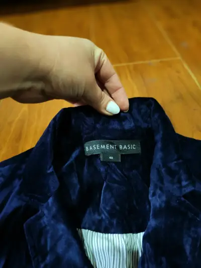 Blazer azul marino mujer - miniatura 2