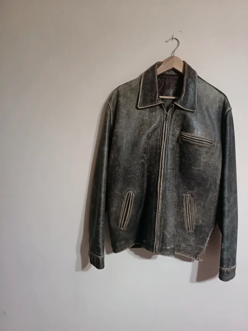 Chaqueta de cuero vintage - 2