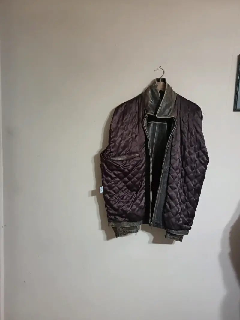 Chaqueta de cuero vintage - 5