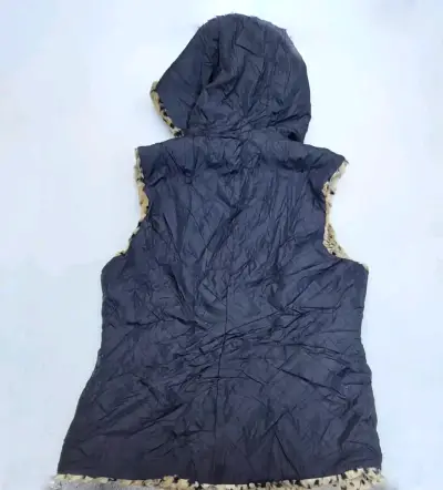 Chaleco de piel sintética estampado - miniatura 4