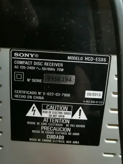 Sistema de sonido Sony - miniatura 3