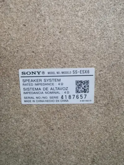 Sistema de sonido Sony - miniatura 4