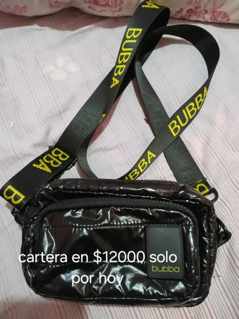 Cartera negra Bubba - 1