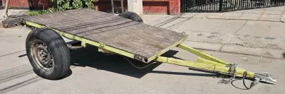 Carro de arrastre amarillo - miniatura 2
