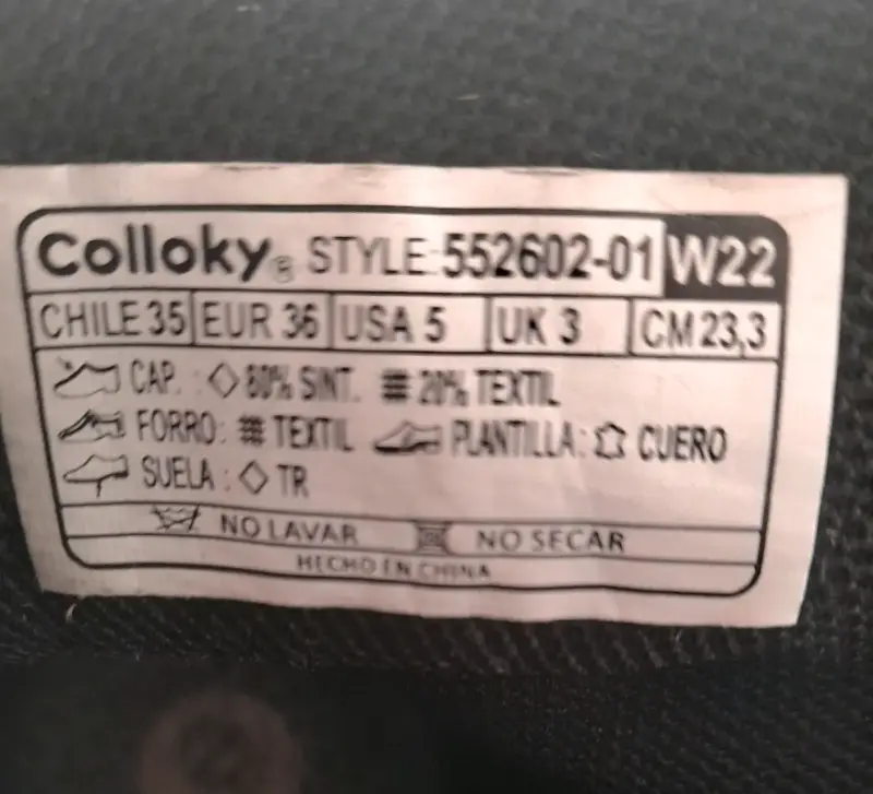 Botines negros Colloky n°35 - 4