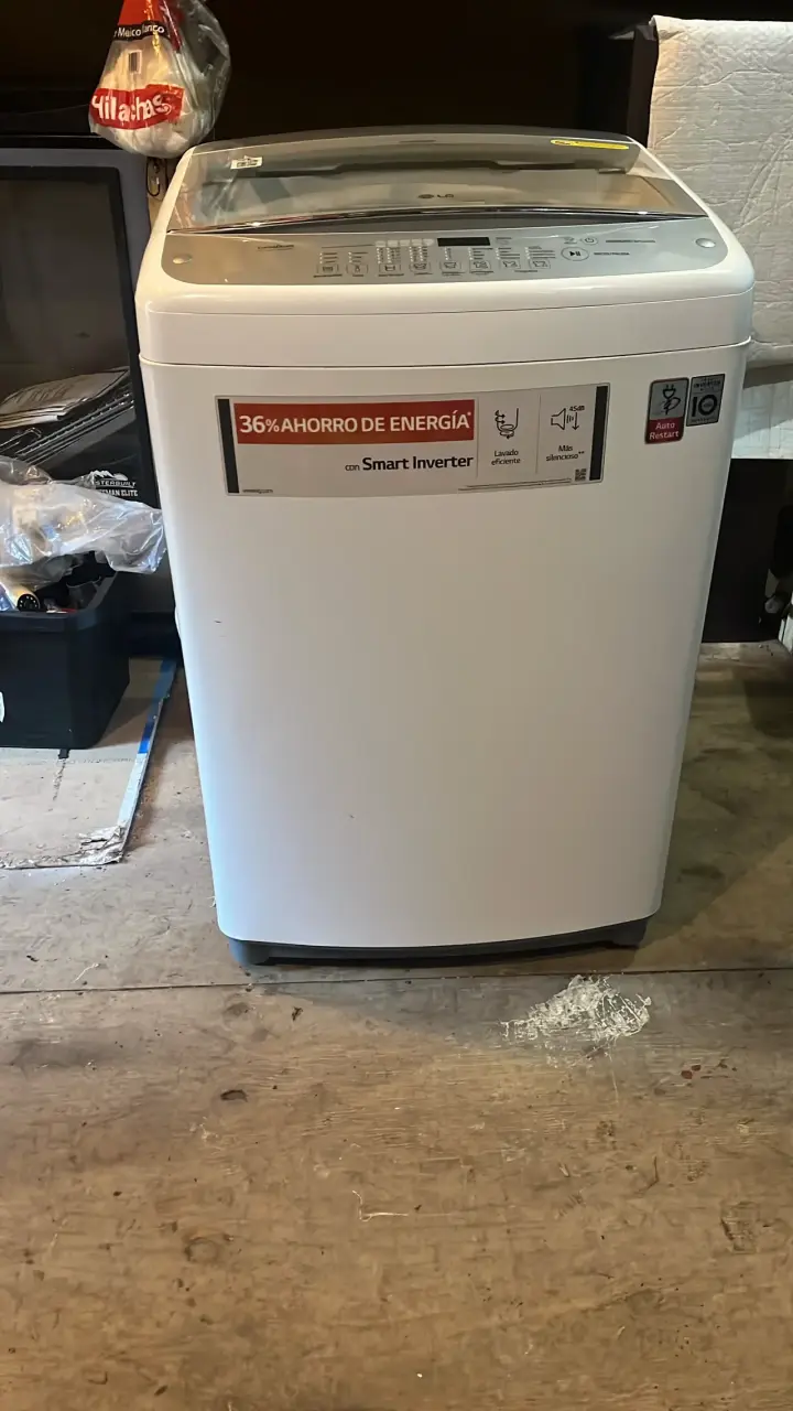Lavadora de carga superior 16 kilos LG - 2