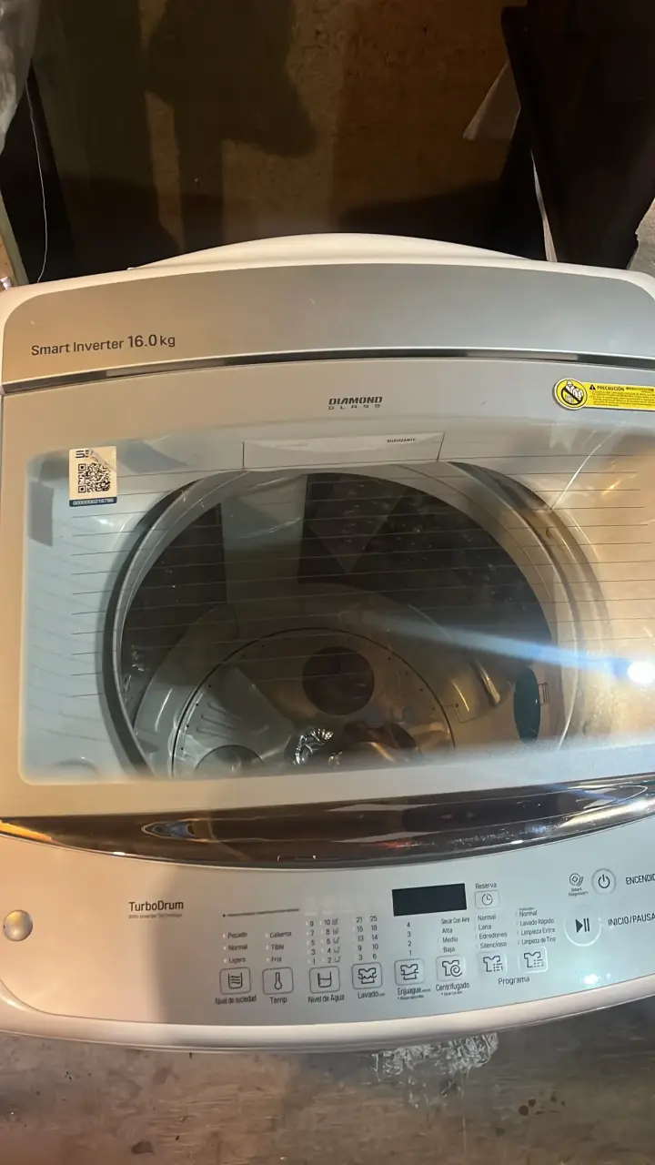 Lavadora de carga superior 16 kilos LG - 4