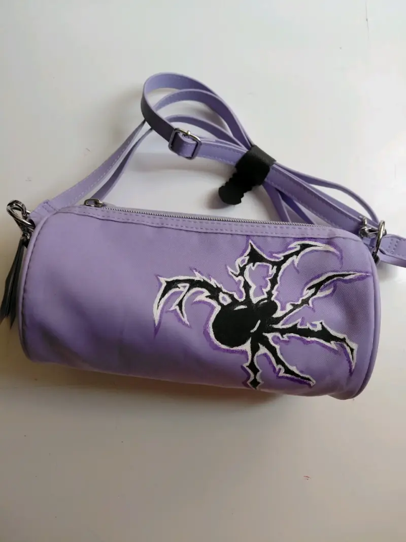 Bolso bandolera diseño araña - 1