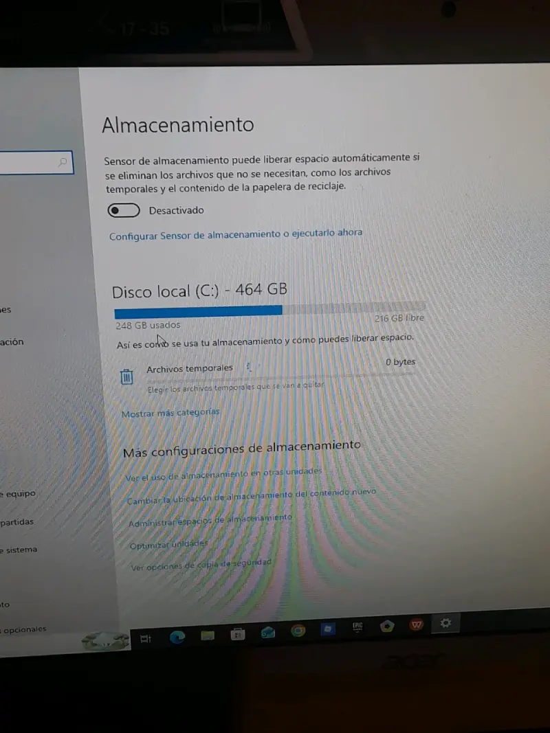 Pc  Acer Z  todo en uno (blanco) (coleccionable) - 6