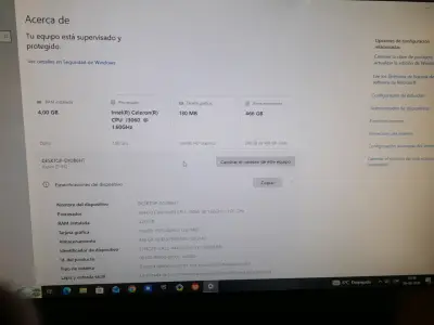 Pc  Acer Z  todo en uno (blanco) (coleccionable) - miniatura 9