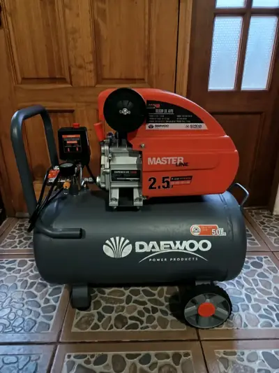 Compresor de aire Daewoo 50L + Hidrolavadora - miniatura 1