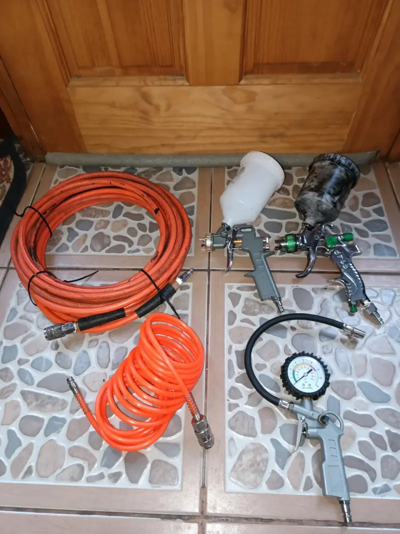 Compresor de aire Daewoo 50L + Hidrolavadora - 3