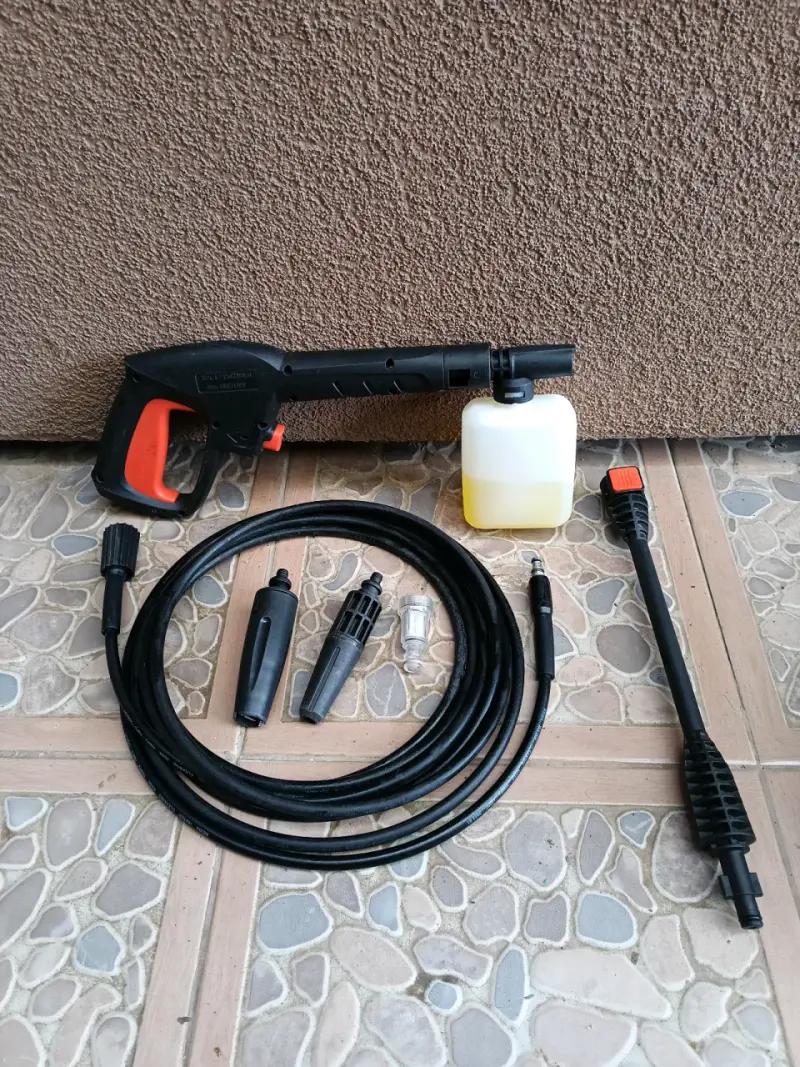 Compresor de aire Daewoo 50L + Hidrolavadora - 6