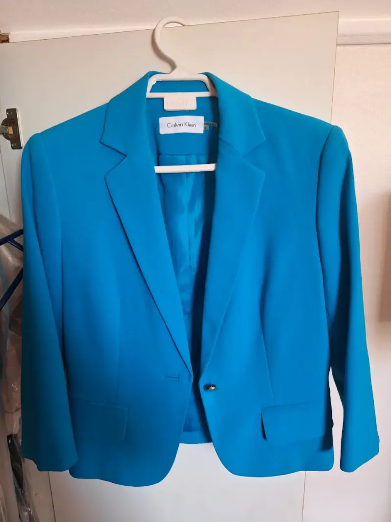 Blazer azul Calvin Klein