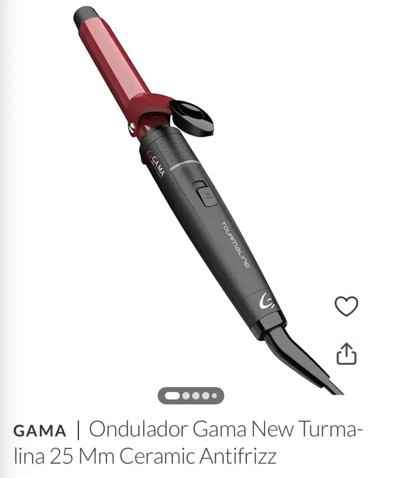 Ondulador Gama Tourmaline 25 mm