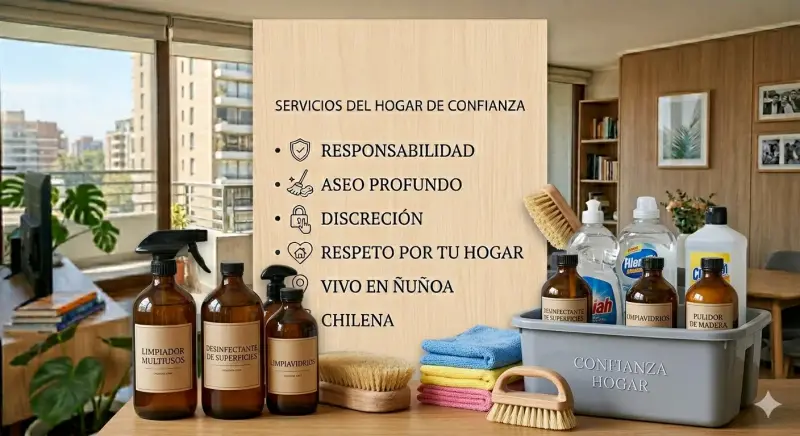 Realizo aseo en departamentos La Reina y Ñuñoa