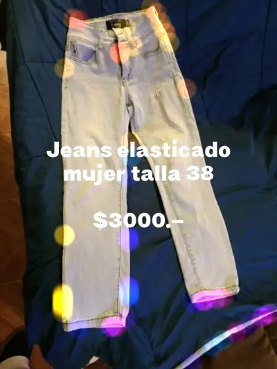 Pantalón mujer talla 46 negro - miniatura 6
