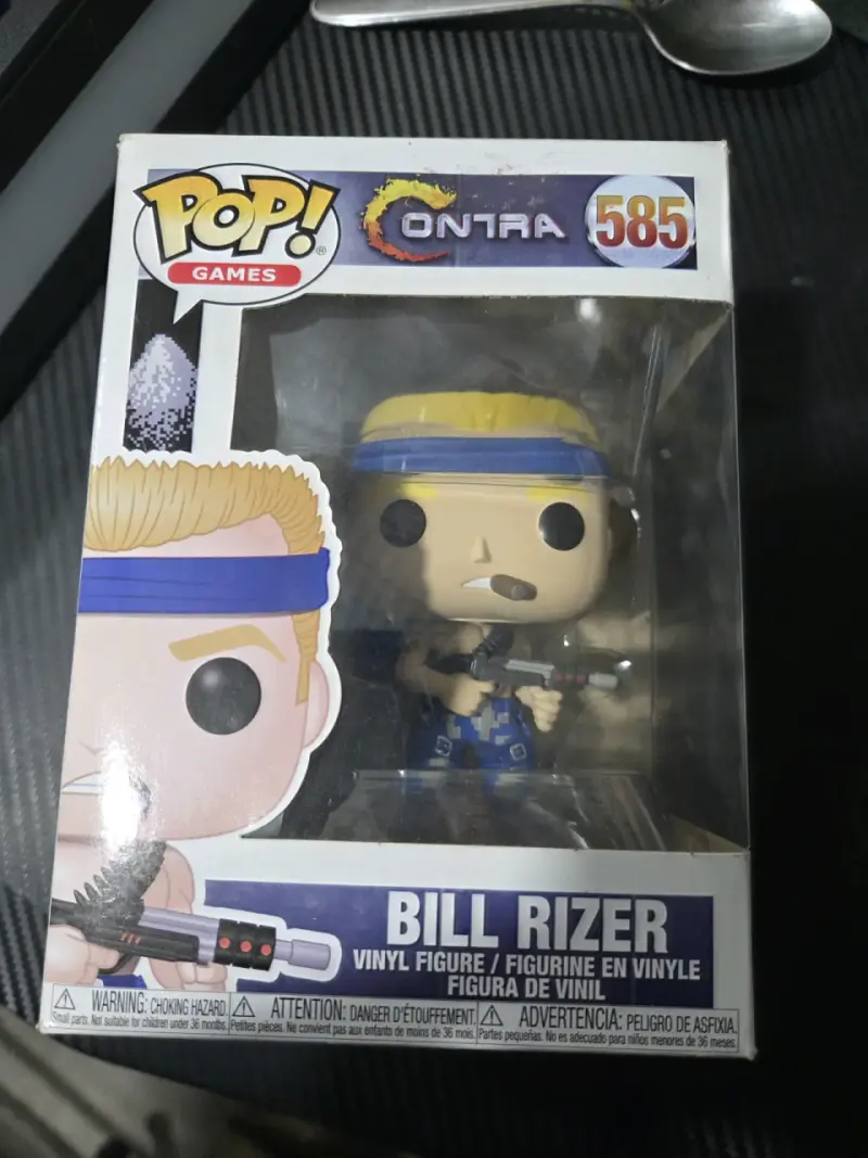 Figura Funko Pop Bill Rizer