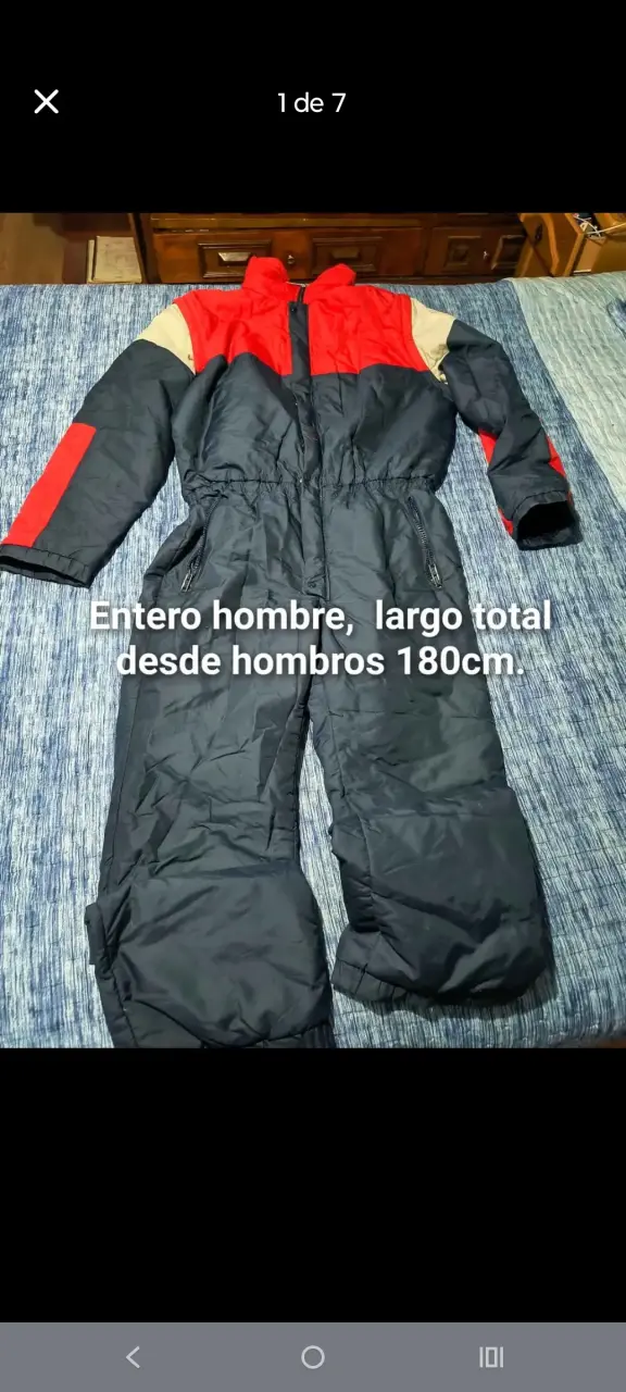 Entero de hombre rojo y negro - 1