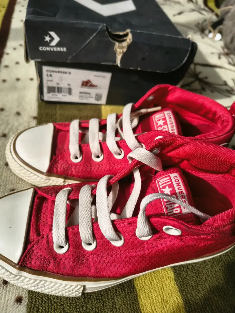 Zapatillas rojas Converse All Star 33 - 1