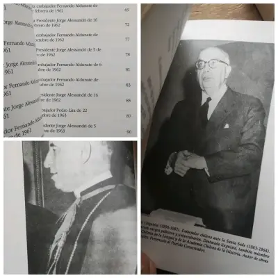 Cartas Jorge Alessandri embajadores en Santa Sede - miniatura 2