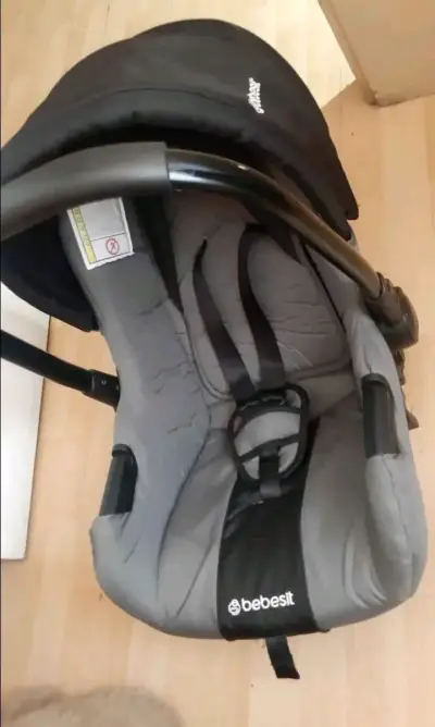 Silla de auto Bebesit gris - miniatura 2