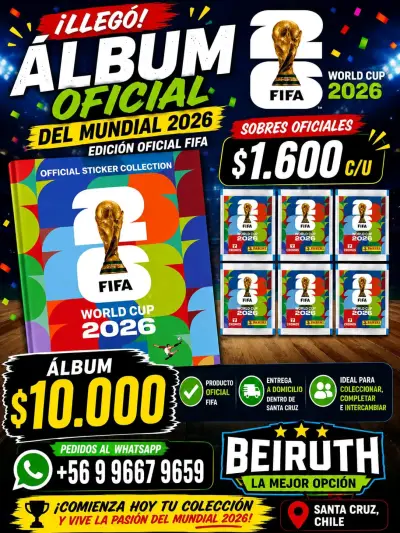 Álbum Oficial Mundial 2026 - miniatura 1