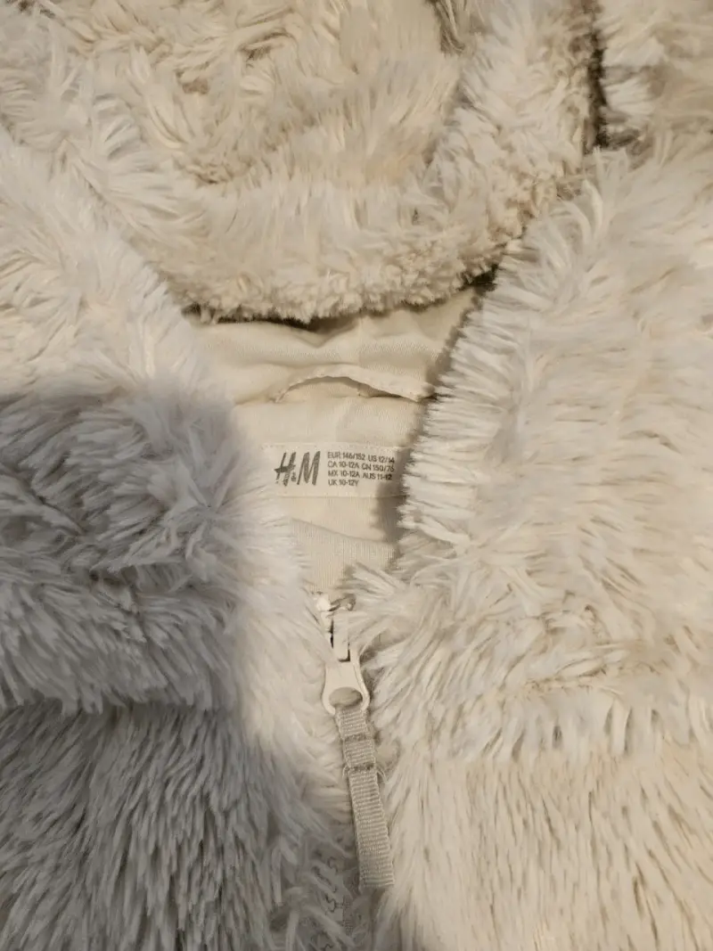 Chaqueta peluda beige - 2