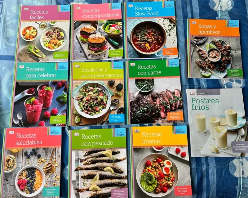 Colección de libros de recetas - 1