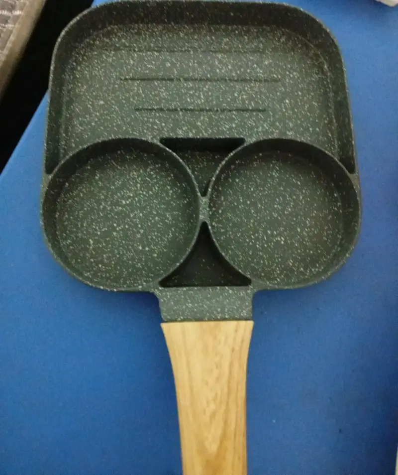 Sartén de aluminio 2 cavidades - 2