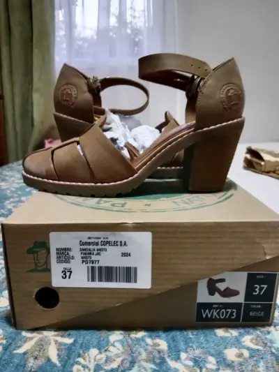 Sandalias de cuero marrones - miniatura 3