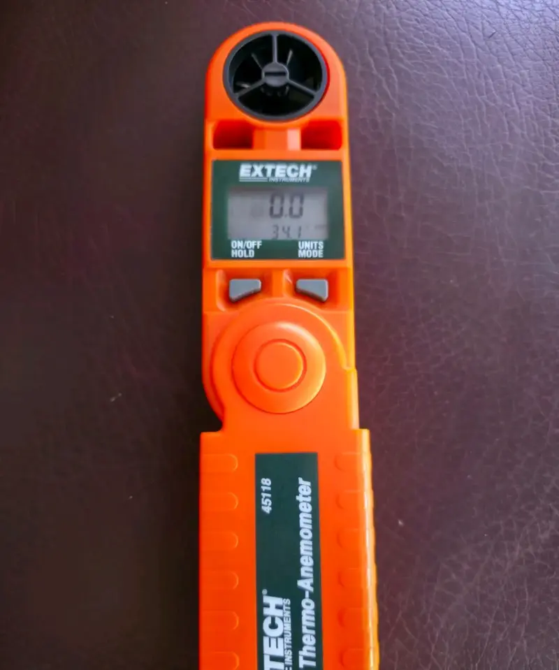 MINI Termo-Anemómetro - 2