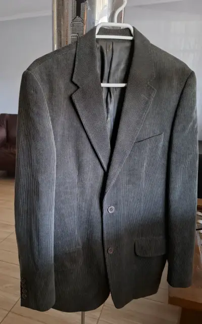 Blazer de cotele líneas finas - miniatura 1