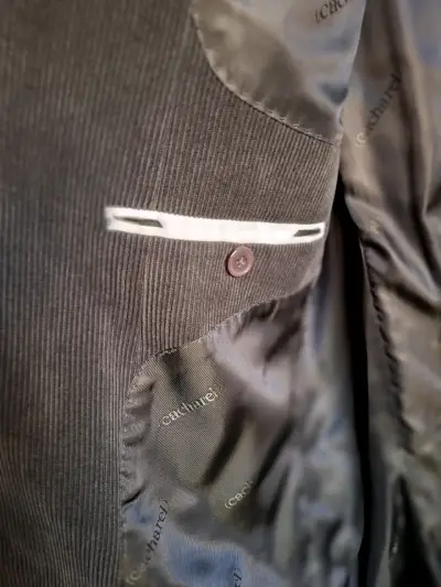 Blazer de cotele líneas finas - miniatura 6