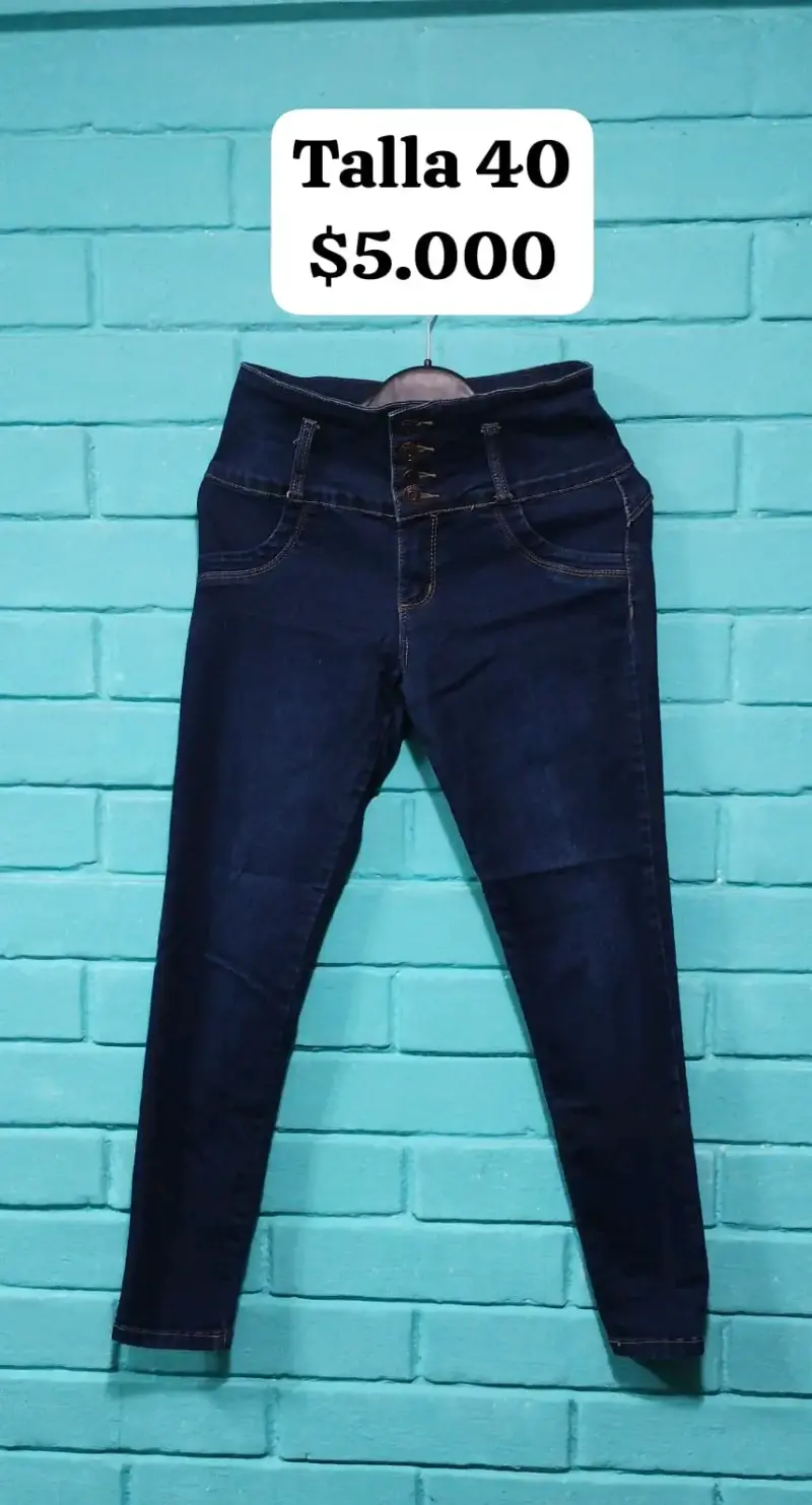 Jeans azul talla 40