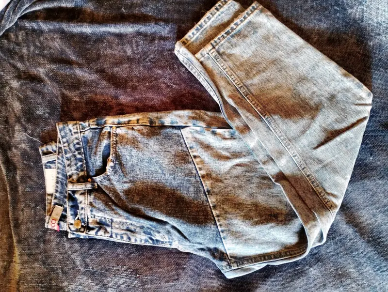 Conjunto top y falda plateado - 4